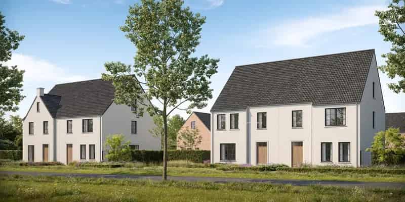 Nieuwbouw woning te koop Evergem 3 slaapkamers