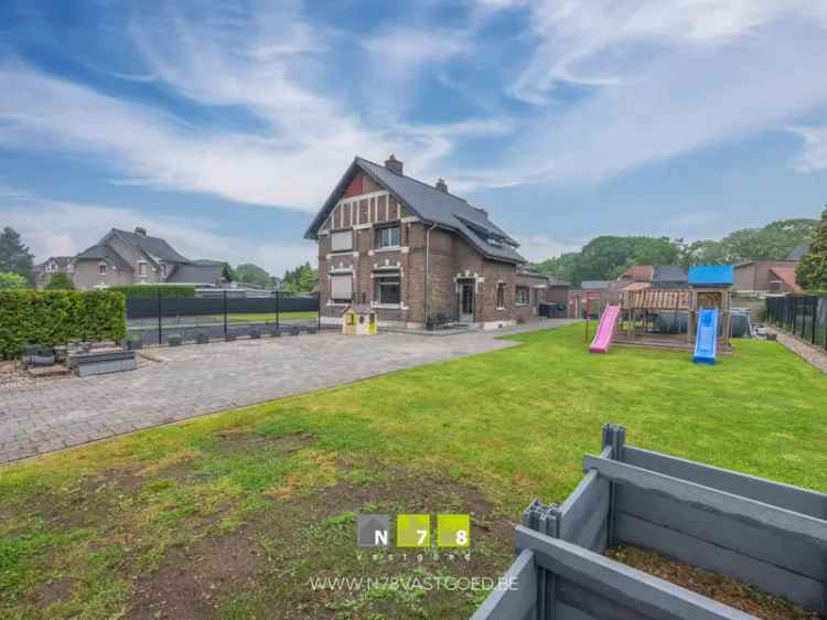 Huis te huur Maasmechelen: halfvrijstaande woning met tuin