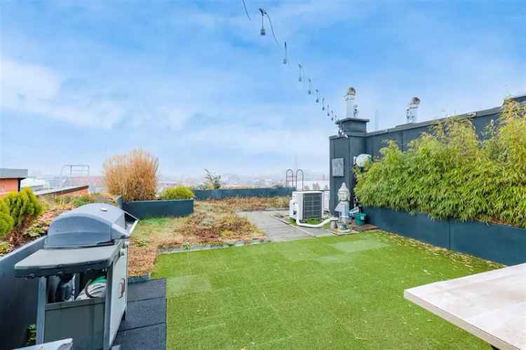 Penthouse te koop met fenomenaal dakterras in Antwerpen