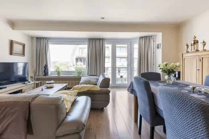 Appartement te koop De Panne Centrum 3 slaapkamers terras EPC B