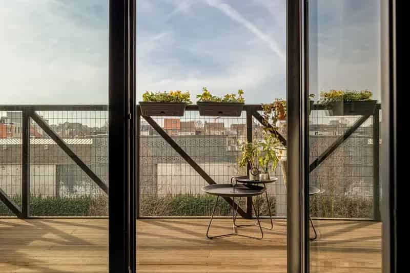 Duplex Penthouse 250m² Antwerpen Borgerhout Zonneterrassen Garage Laadpaal