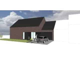 Bouwgrond Saint-Georges-sur-Meuse 1026m2 3-gevel woning