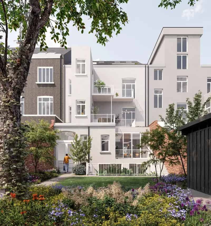 Penthouse te koop Gent: 2 terrassen, luxe appartement