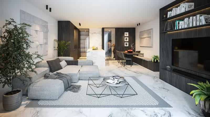 Appartement te koop Lummen 2 slaapkamers dubbel terras