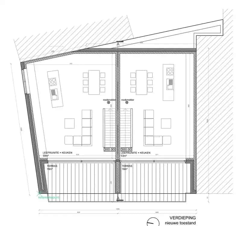 Bouwgrond Alveringem 2 Woningen 4 Slaapkamers Garage