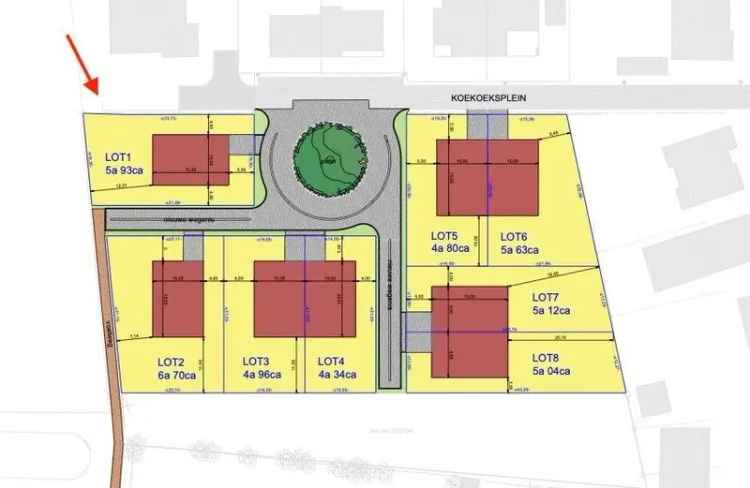 Bouwgrond kopen voor open bebouwing in zuid-west orientatie