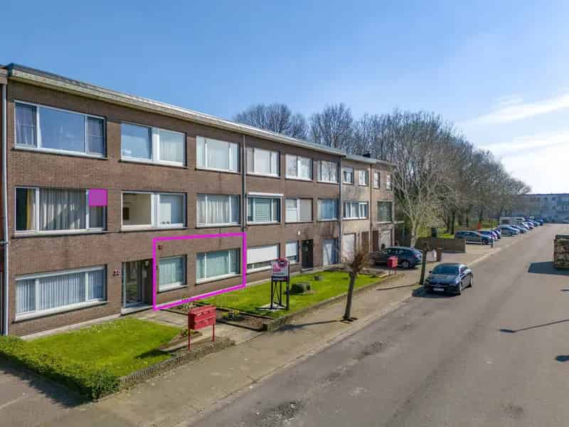 Appartement te huur gelijkvloers met garagebox