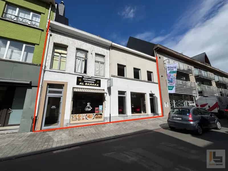 Opbrengsteigendom Ronse Centrum - Appartementen en Handelspand