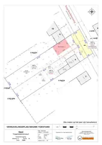 Bouwgrond te koop Geel Zammel 570m² halfopen bebouwing