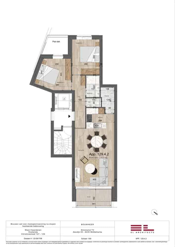 Te Koop Appartement 2 slaapkamers Oostende
