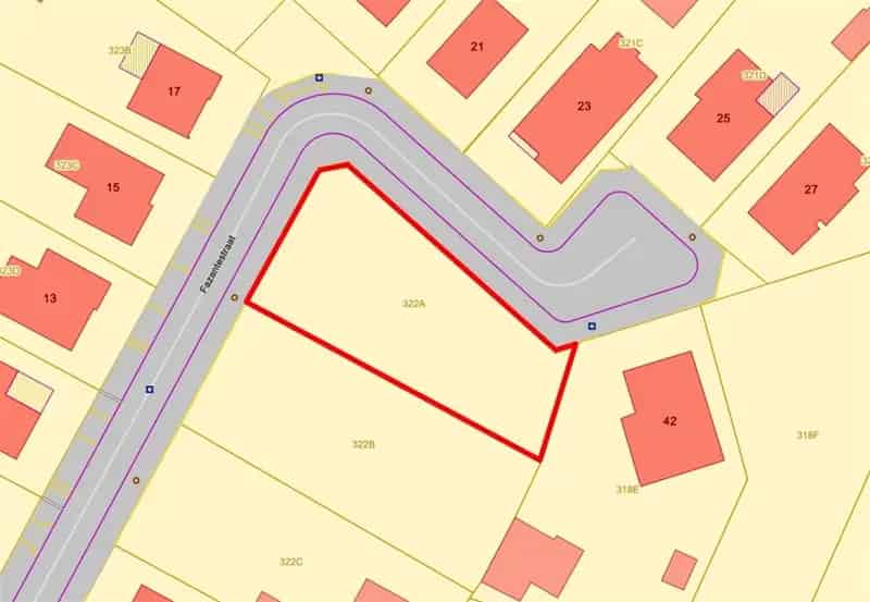 Bouwgrond Lille 894m² Open Bebouwing Eengezinswoning