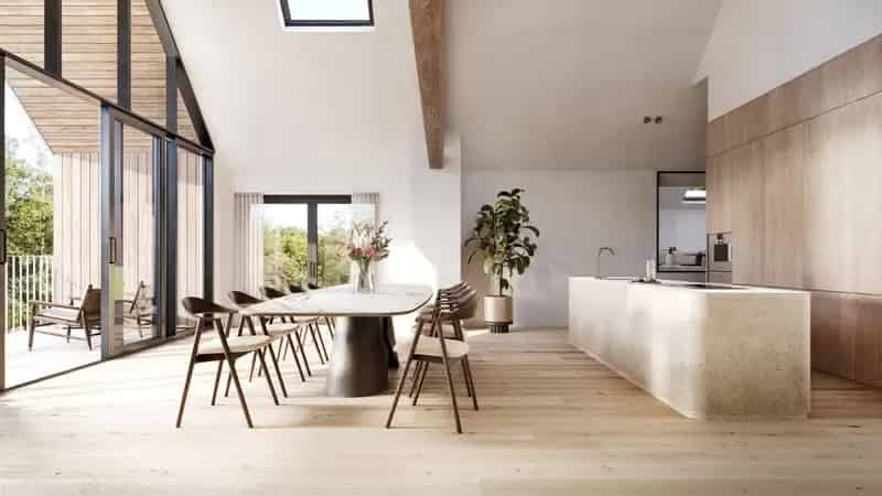 Penthouse 2 slaapkamers Prinsenhof historisch renovatieproject