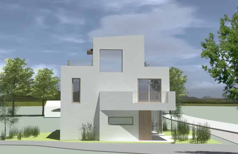 Bouwgrond Sint Denijs Westrem 182m2 Moderne Halfopen Bebouwing