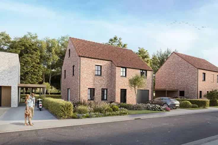 Nieuwbouw Huis Te Koop Maria-Aalter 4 slaapkamers