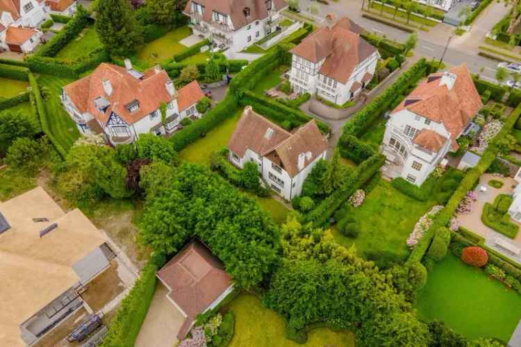 Alleenstaande villa op toplocatie in het Zoute