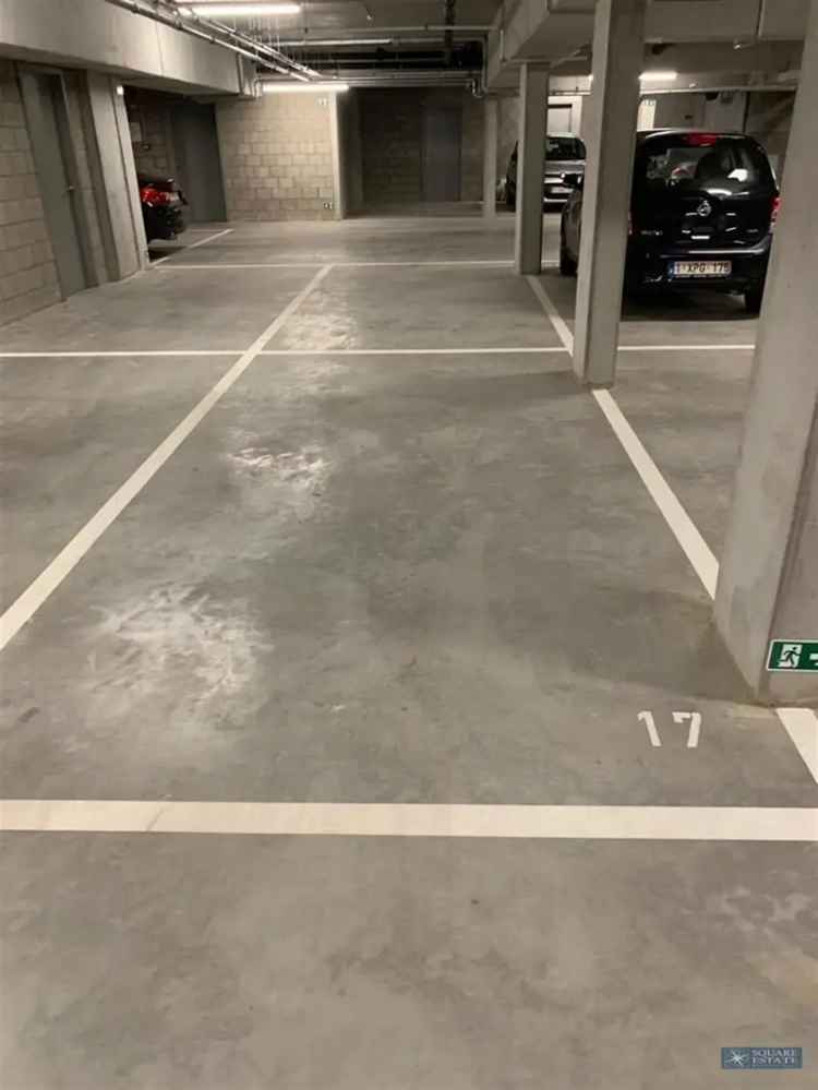 Volledig aanbod parkeerplaatsen beschikbaar