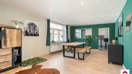 Ruim appartement (166 m²): 2 slaapkamers en tuin in Wakken