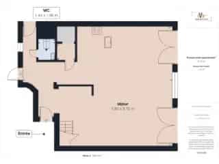 Penthouse te koop Braine-le-Château 100m2 2 slaapkamers terras