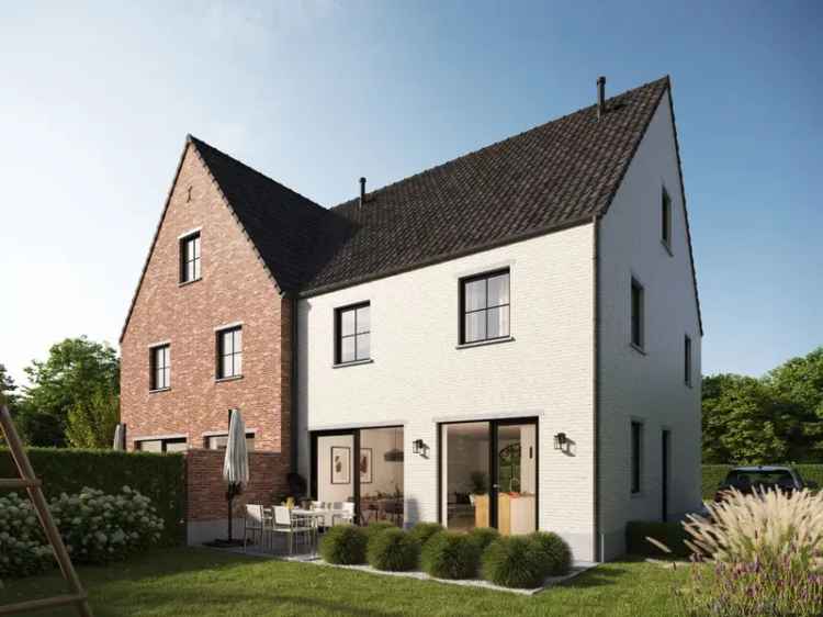 Nieuwbouw Halfopen Woning Izegem