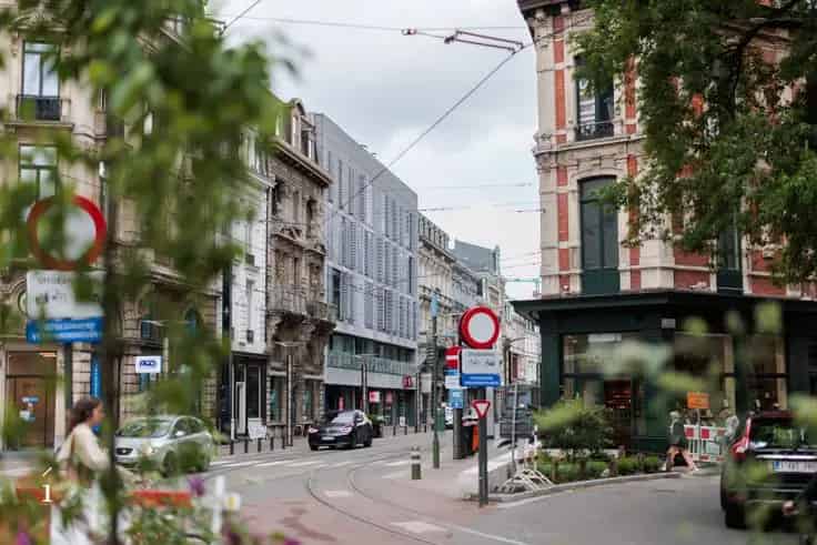 1 Slaapkamer Appartement Gent Centrum 85m² Balkon Terras
