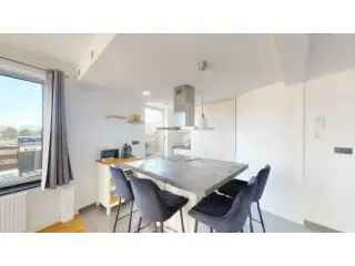 Penthouse kopen appartement Evere met terras en moderne afwerking