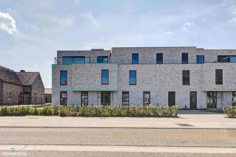 Nieuwbouwappartement Munsterbilzen 2 slaapkamers terras parking