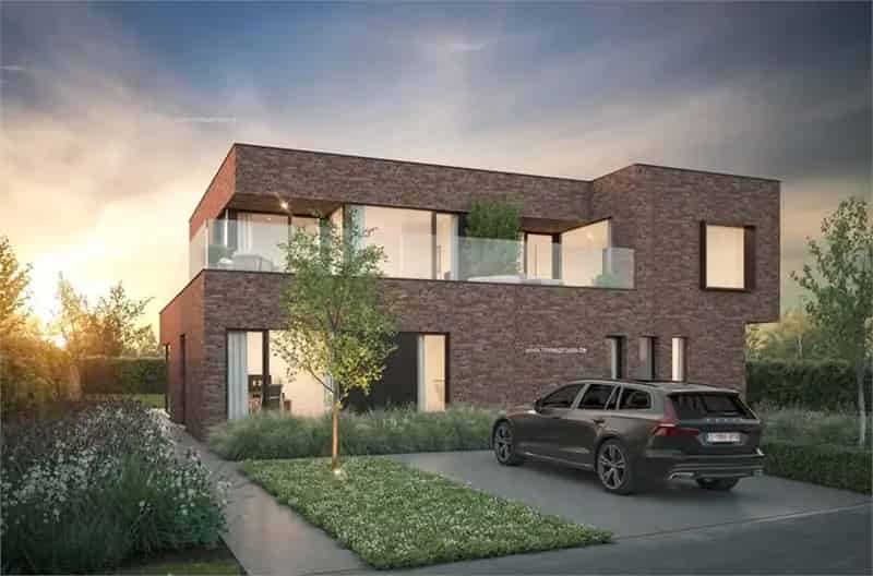 Nieuwbouwproject Gooik: 4 Moderne Halfopen Woningen