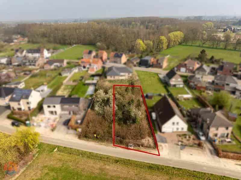 Bouwgrond Tildonk 671m² Halfopen Bebouwing Nabij Leuven