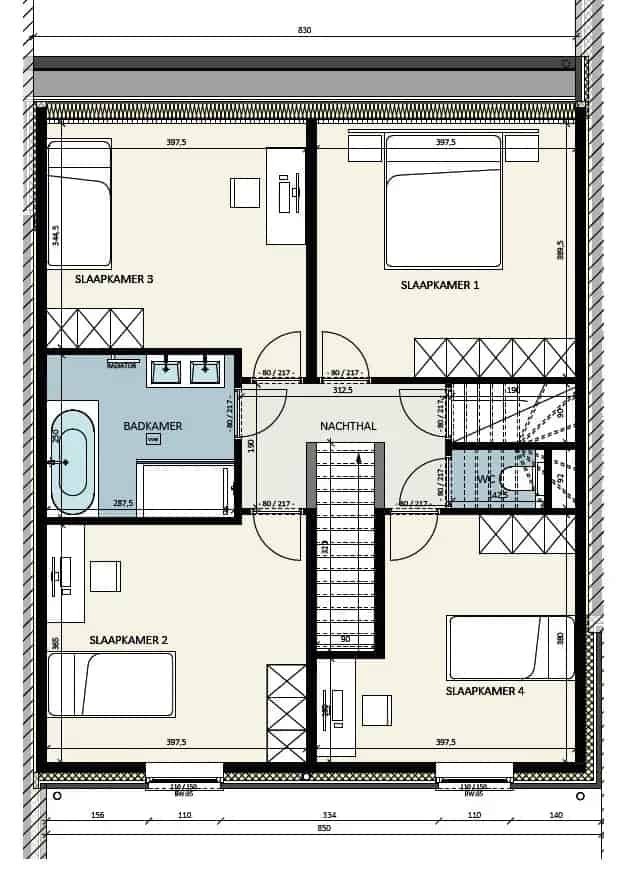 Landelijke Nieuwbouwwoning te Huur - 4 slaapkamers - Energielabel A