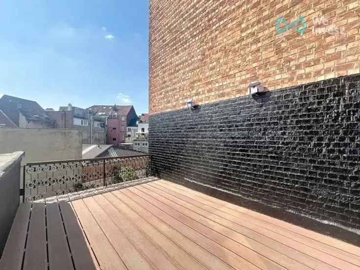 Appartement Te Koop Brussel Centrum 2 Slaapkamers Terras