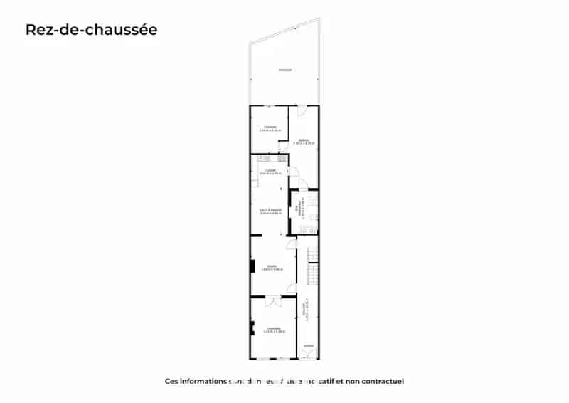 Appartement Gallaitstraat 97 gelijkvloers 2 slaapkamers kelder