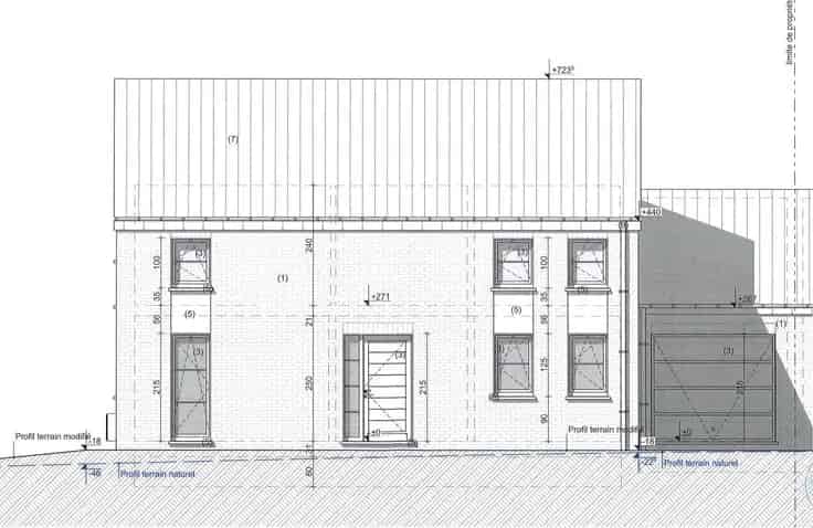 Nieuwbouw Huis te Aye - 4 slaapkamers - Garage - PEB A
