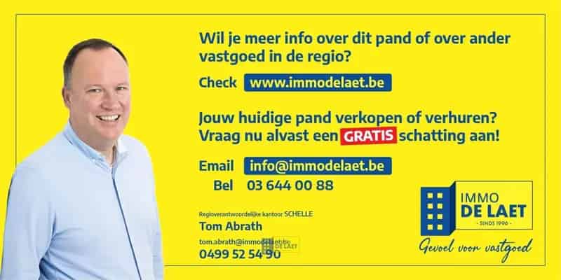Appartement te huur Hoboken 2 slaapkamers balkon staanplaats