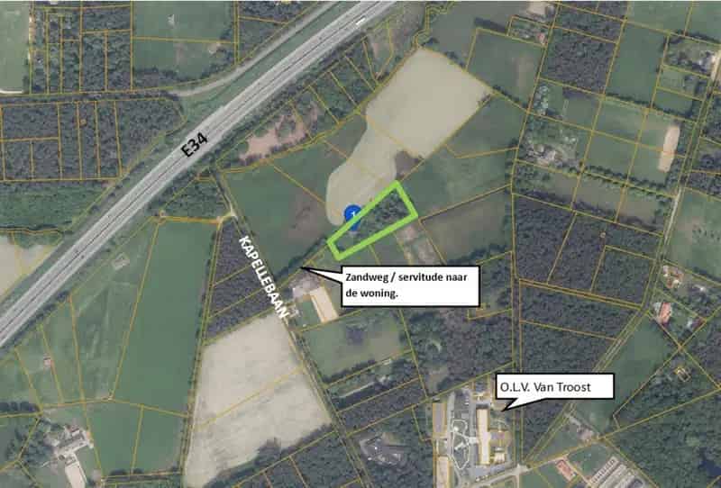 Huis te huur landelijke ligging nabij E34