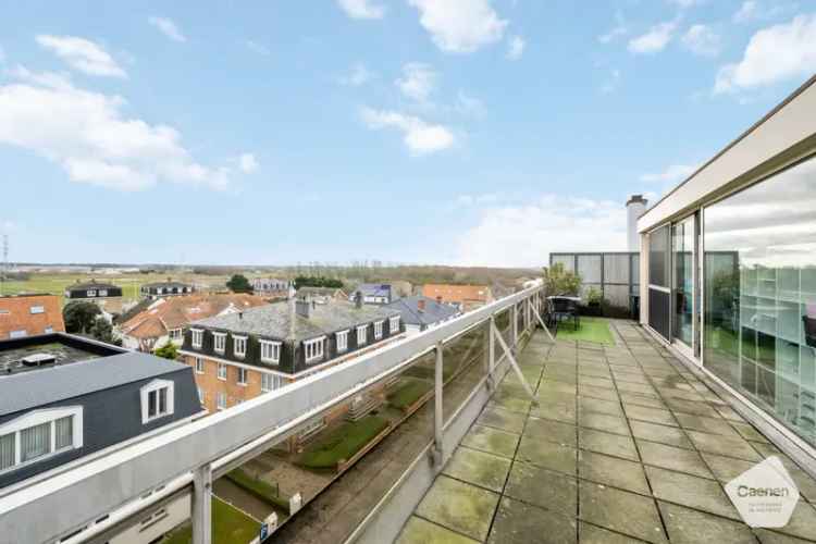Appartement te koop Zeebrugge 4 slaapkamers 132m² terras strand