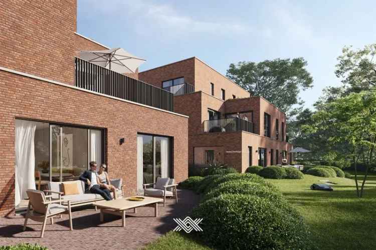 Nieuwbouw appartement te koop in De Lijsters Merelbeke