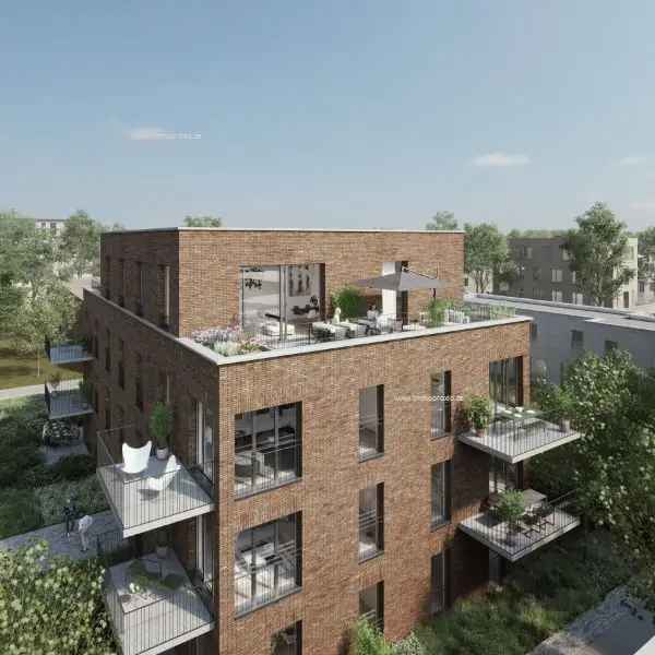 Nieuwbouw penthouse te koop in Castor Antwerpen