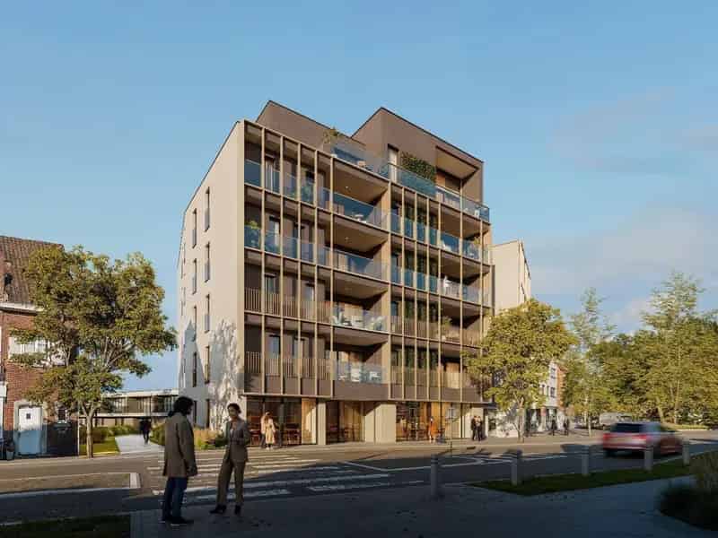 Appartement te huur Hasselt Rongese Park 66m² 1 slaapkamer terras tuin