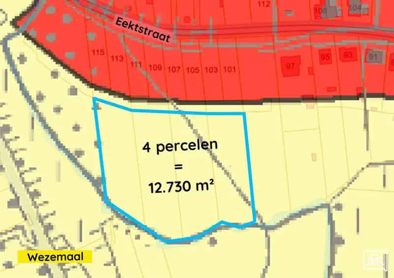 Landbouwgrond te huur Wezemaal 127 ha