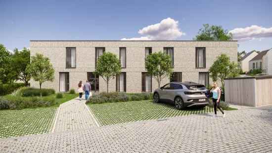 Kopen prachtig appartement 2 slpks in Kortenaken met duurzame voorzieningen