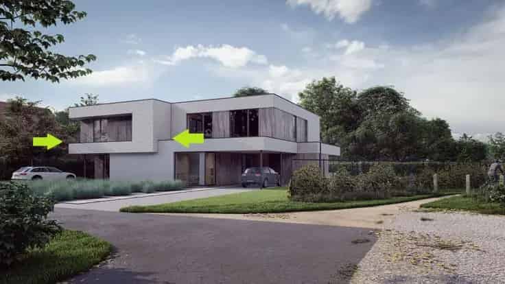 Nieuwbouwwoning te Oelegem 3 slaapkamers Zuidtuin