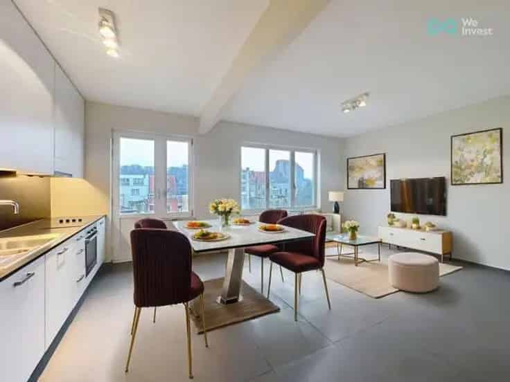 Appartement te koop Laeken 1 slaapkamer gerenoveerd