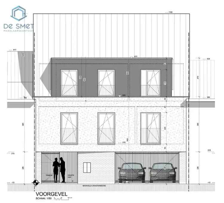 Projectgrond 2 Appartementen Viane