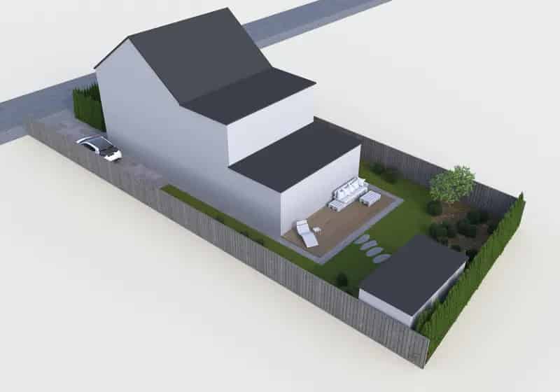 Bouwgrond te huur Dessel 470m2 open bebouwing