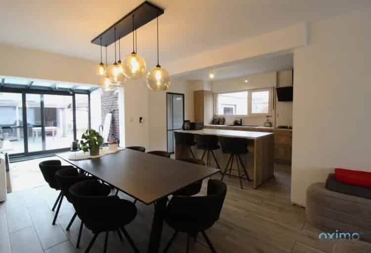 Huis te koop Evergem 5 slaapkamers moderne keuken