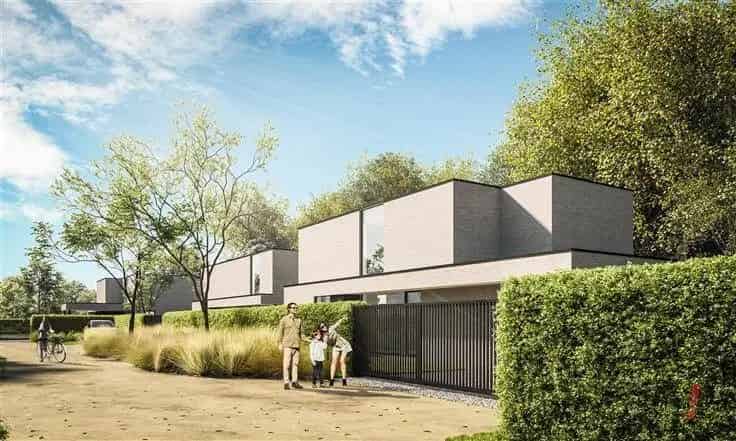 Nieuwbouw Villa Veldegem: Moderne Architectuur en Luxe Afwerking