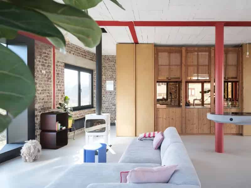 Loftwoning Gentbrugge - Unieke Architectuur en Daktuin
