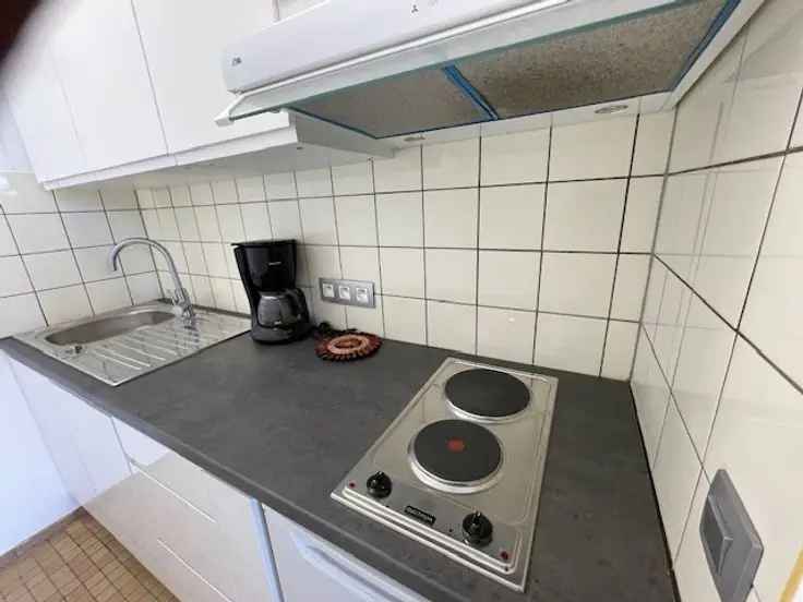 Appartement te koop met 1 slaapkamer in Belgica wijk met tuin en parking