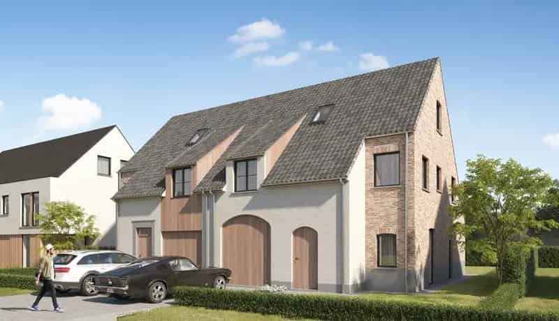 Landelijke Halfopen Woningen te Lochristi Zeveneken