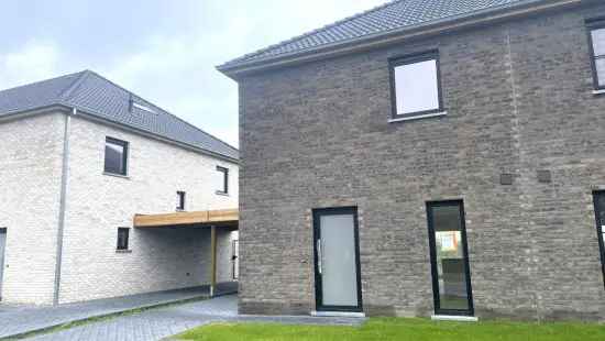 Moderne en energiezuinige nieuwbouwwoning in Zonnebeke